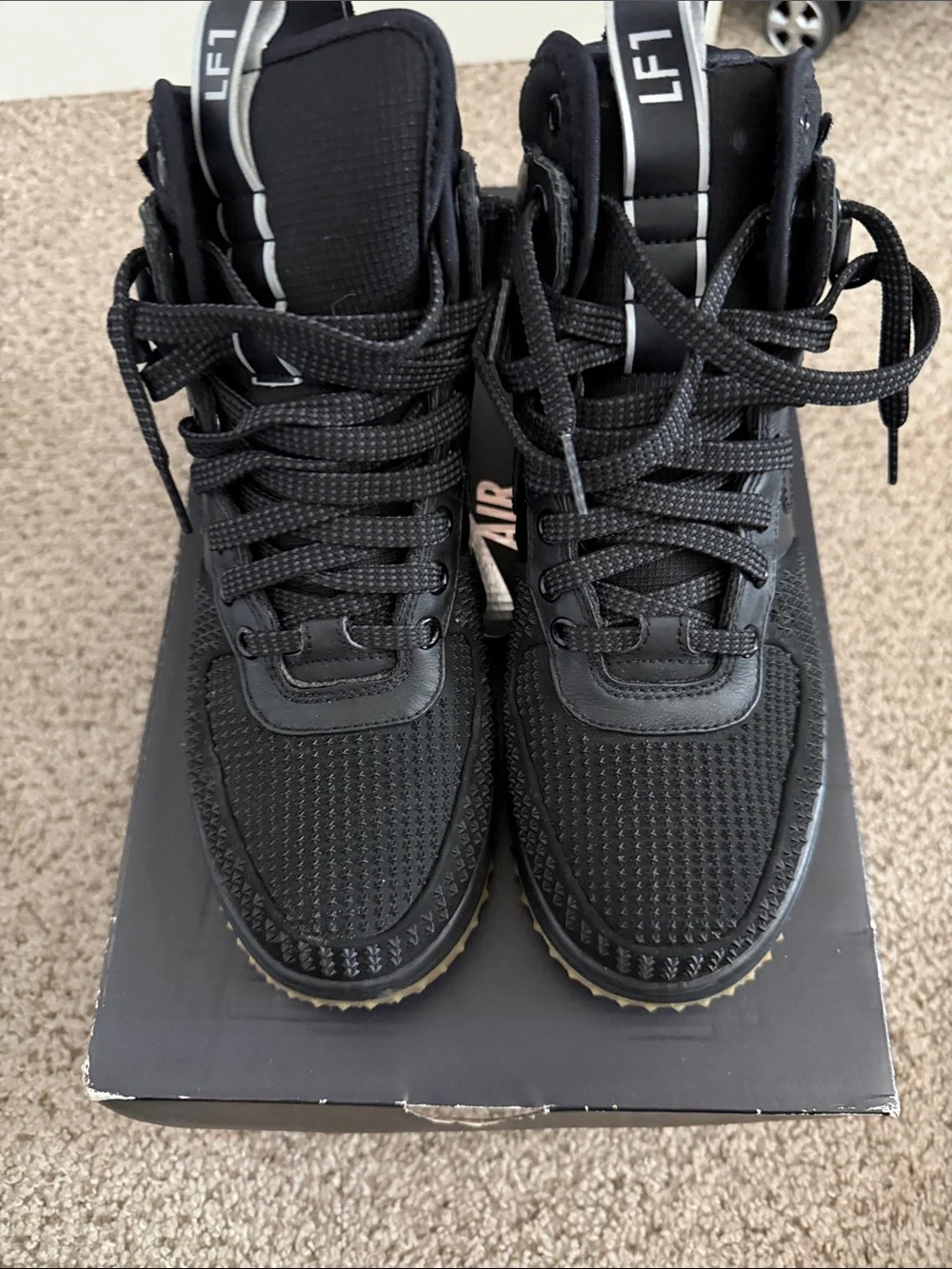 Nike Men's Black Duckboot with Gum Outsole